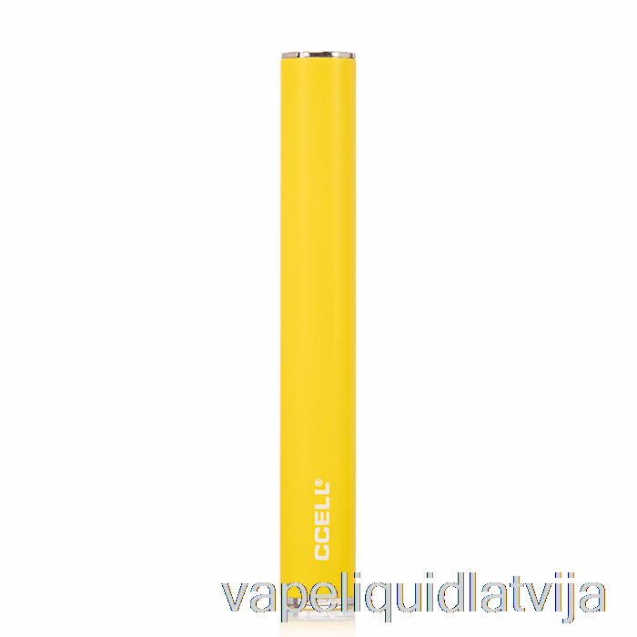 Ccell M3 Vape Pildspalvas Baterija Dzeltens Matēts Vape šķidrums